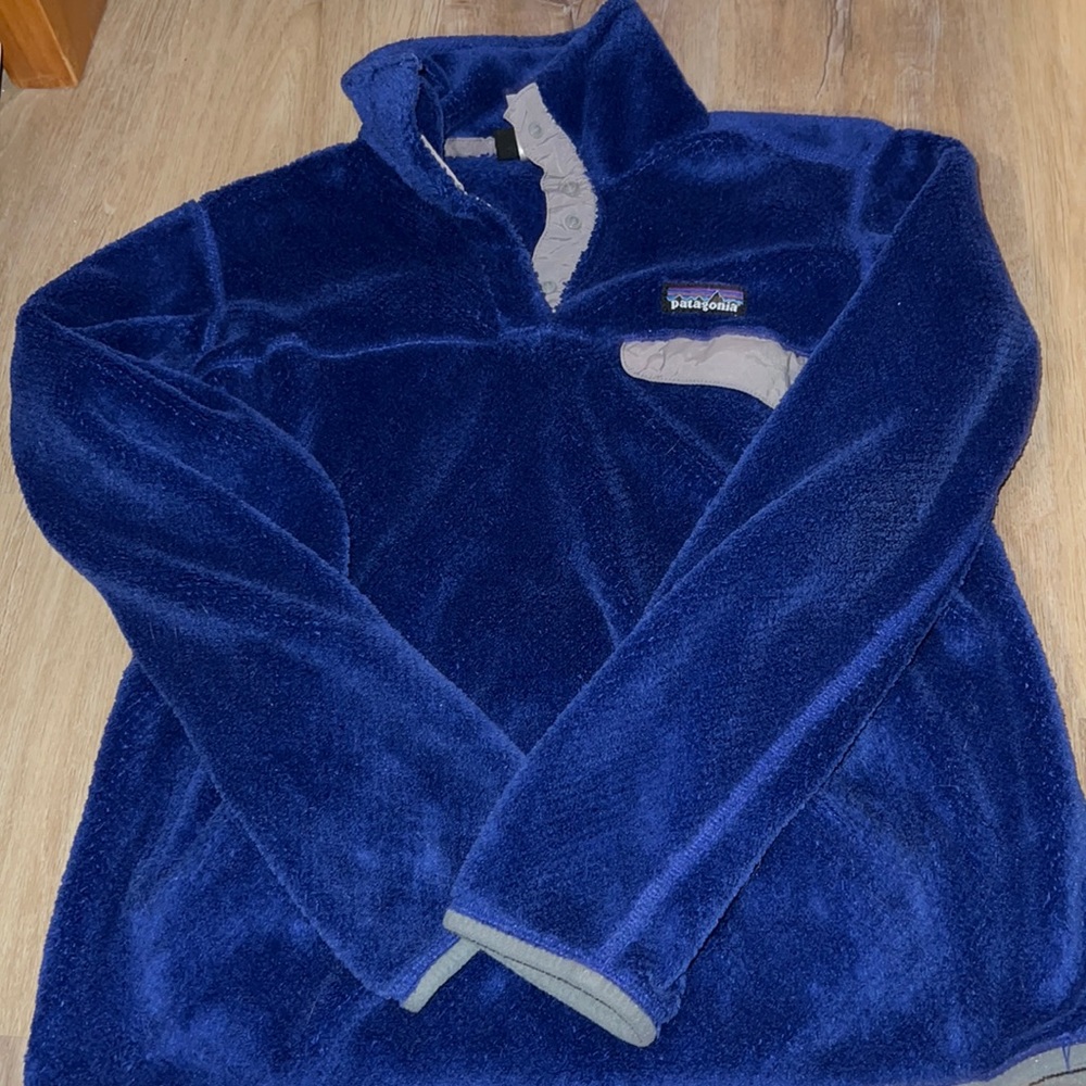 Patagonia sweatshirt blue